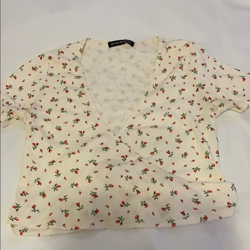 brandy melville tie top